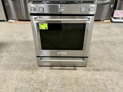 KITCHENAID GAS RANGE WITH 5 SEALED BURNERS