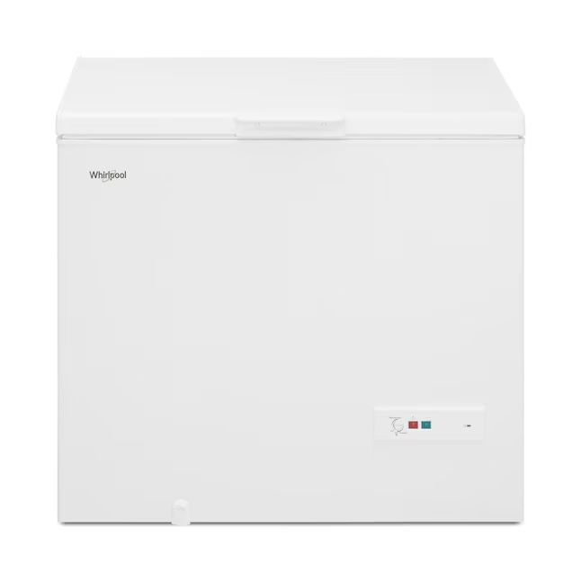 Whirlpool 9 cu ft chest freezer