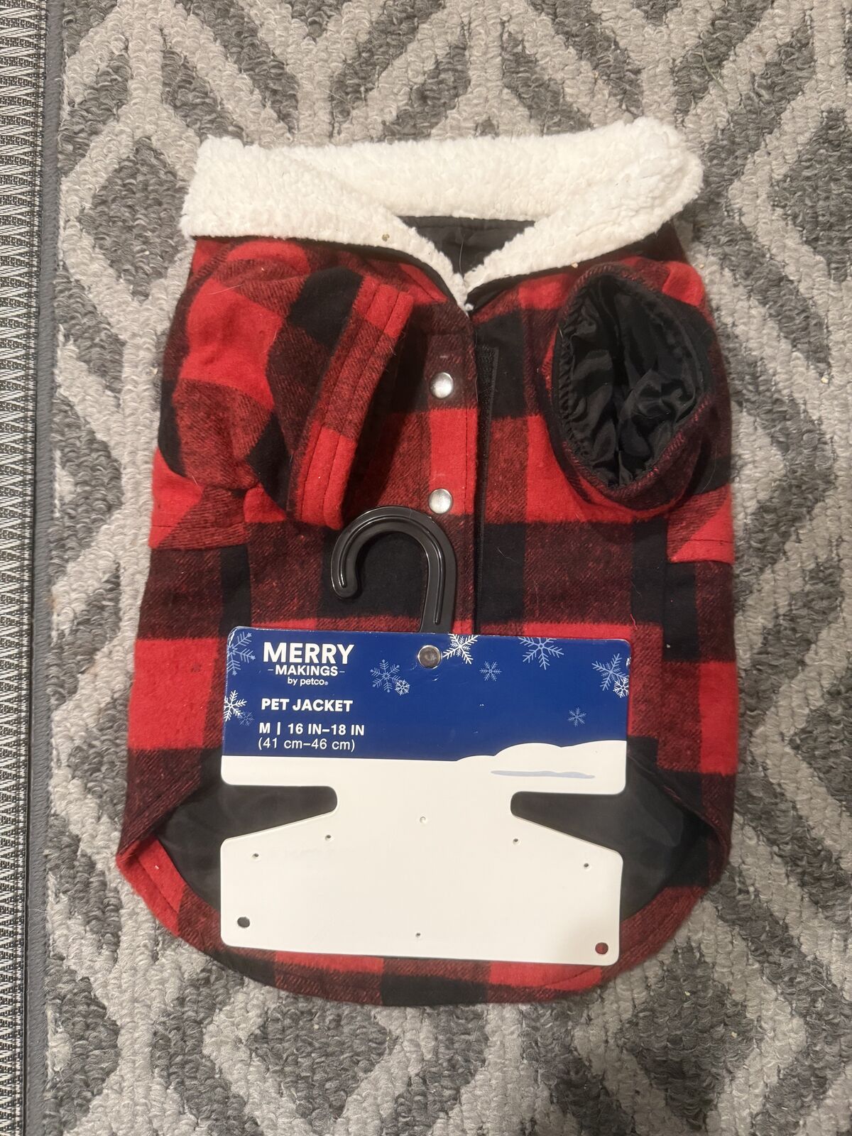 Red/Black Pet Jacket