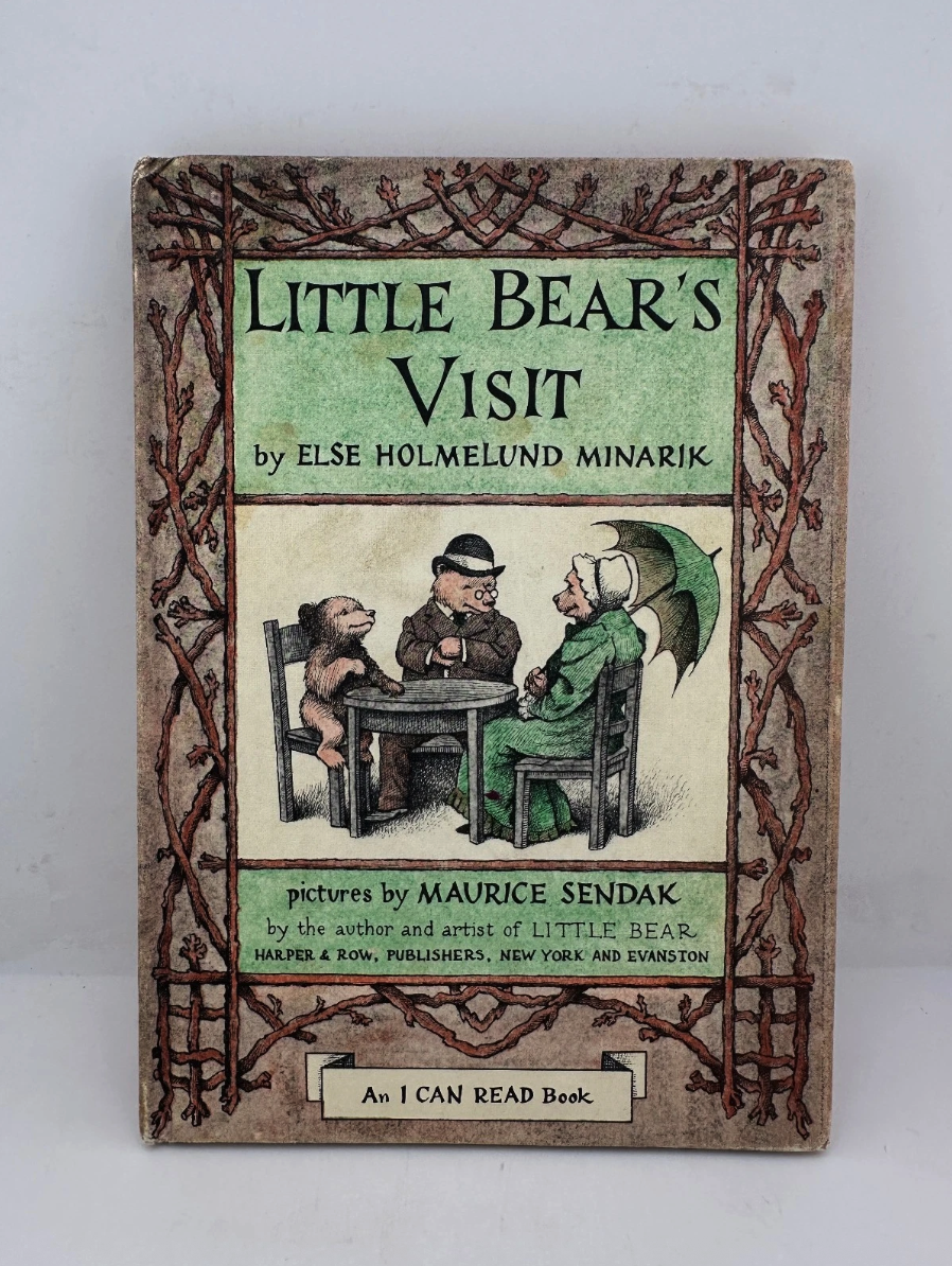 Little Bear’s Visit 1961 Minarik Sendak HC I Can Read Harper Row Vintage