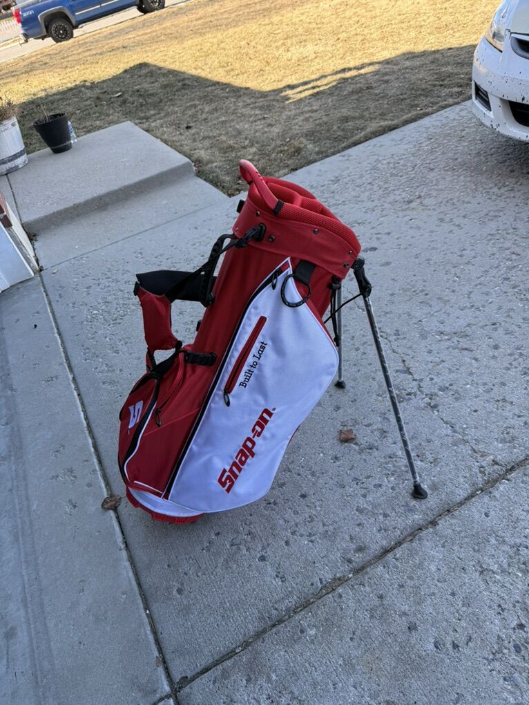 Snap On Golf Bag New Condition