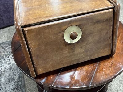 Vintage Wooden Bread Box countertop Storage Container