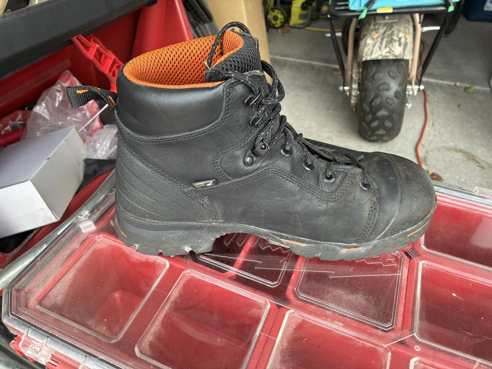 Timberland Pro steal toe