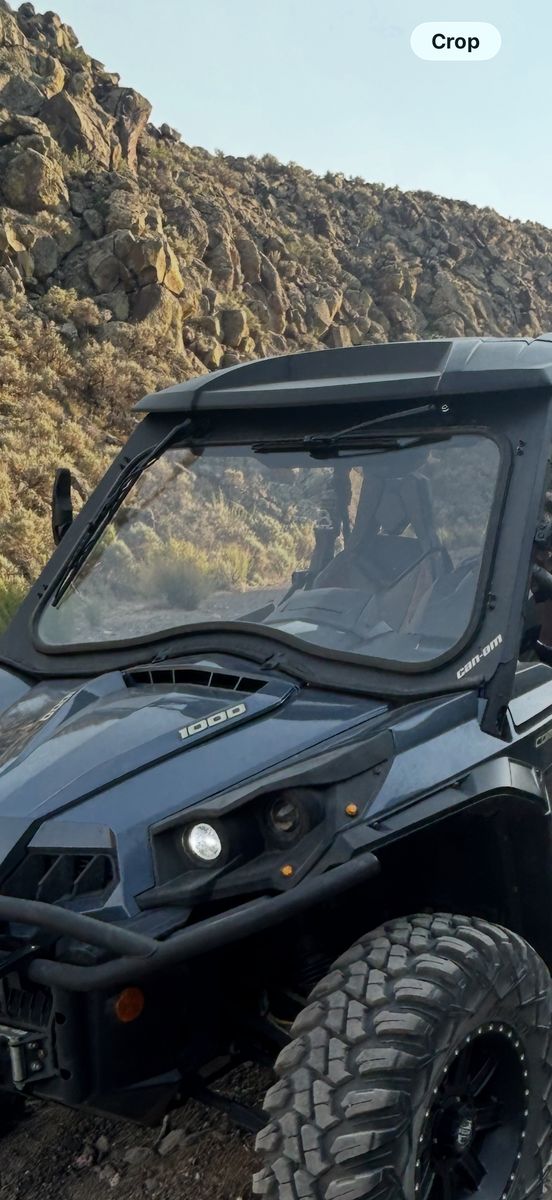 Can-am Commander Glass Windshield