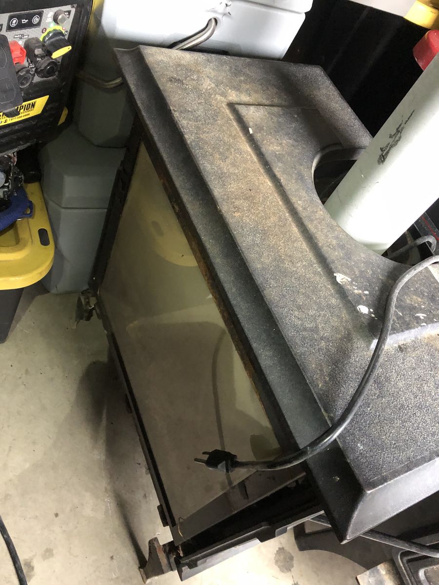 New Electric Burning Stove