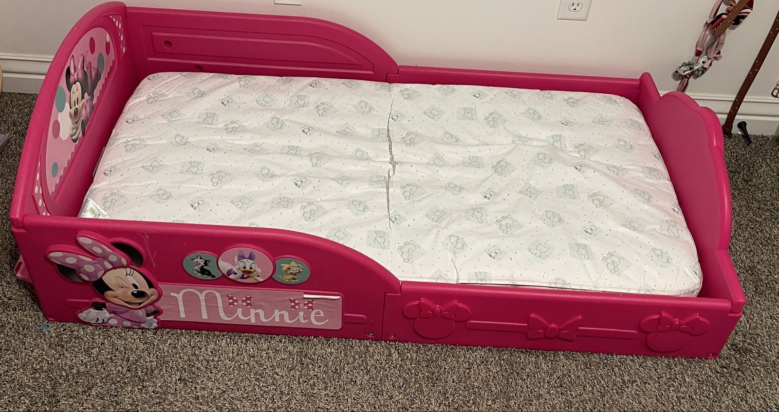 Disney Minnie Mouse Toddler Bed Frame