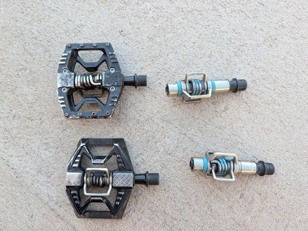 Crank Brothers Double shot 3 and Egg beater 3