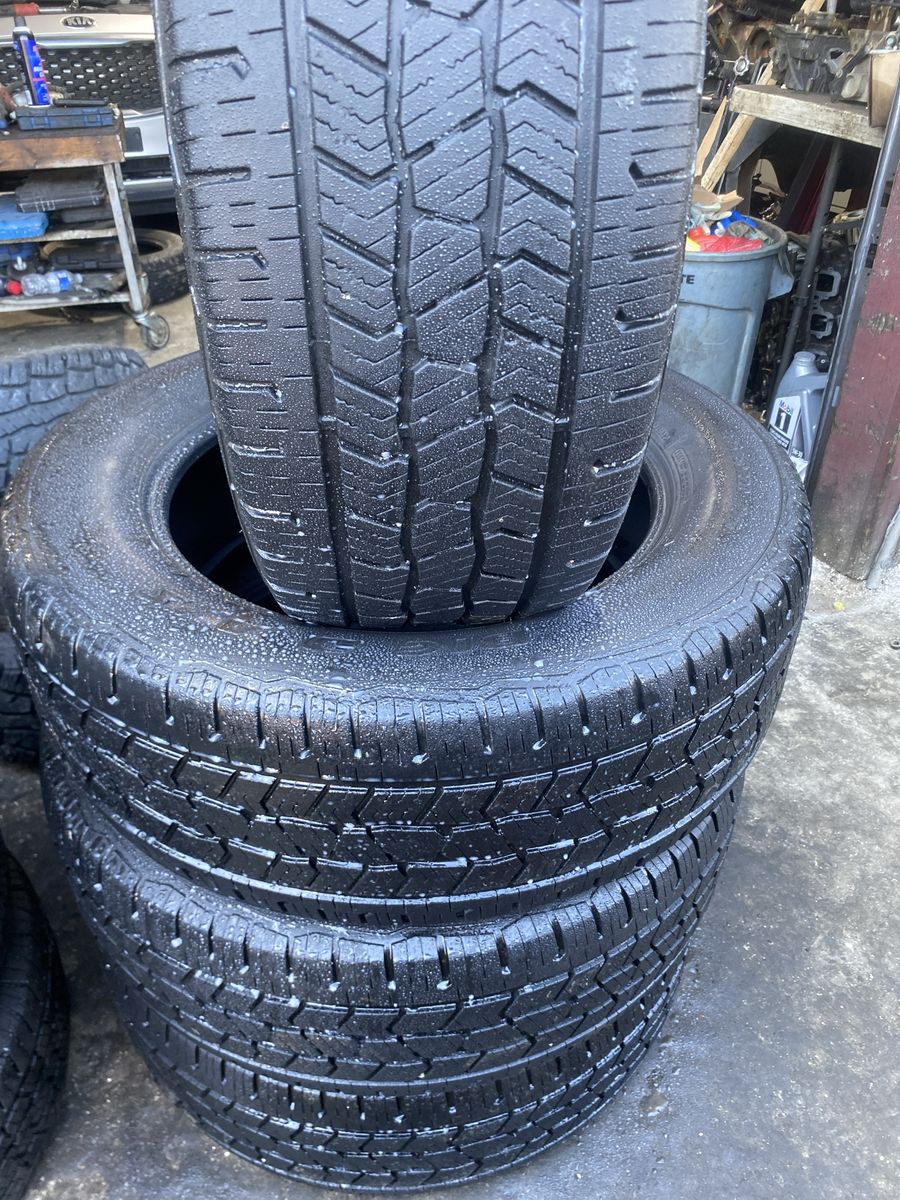FULL SET BIG FOOT P275-60-20 BIG O A/S 85% TREAD