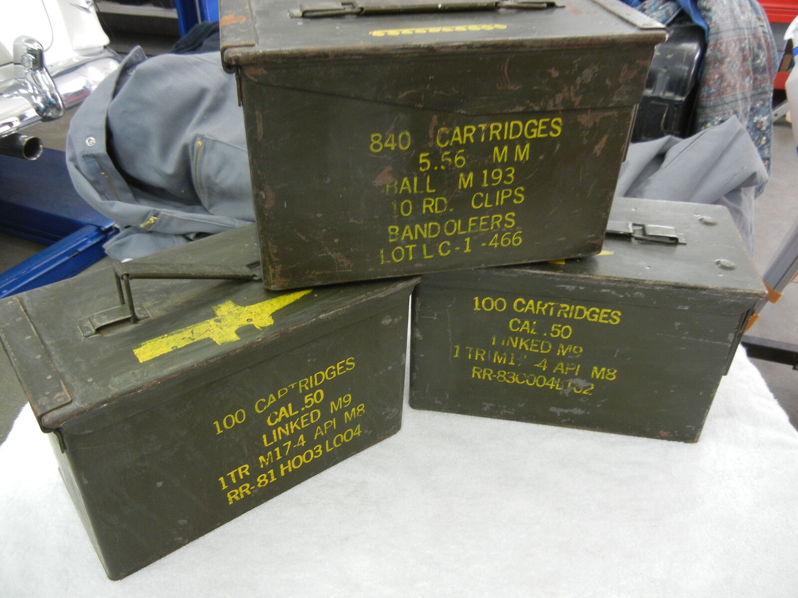 Ammo Storage  Boxes Real Deal Steel 50 Cal