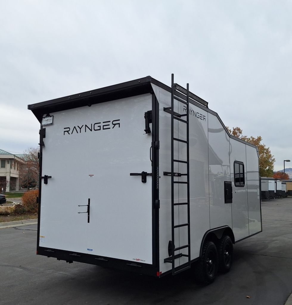 8.5x18 Toy Hauler Travel Trailer Camper R.V. Enclosed Cargo UTV/ATV Pkg Raynger 2026