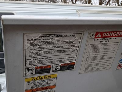 40ft light tower diesel generator