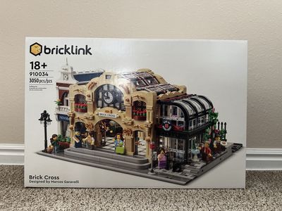 Lego Brick Cross Train Station 910034