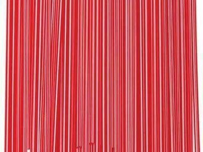 12000ct Stirrer Straws, Red, Paper Wrapped, 5.5in