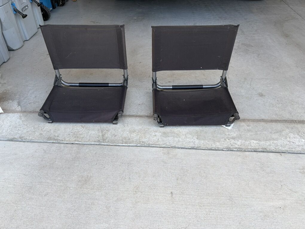 Metal Bleacher Chairs