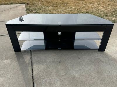 Glass Entertainment Center (Like New)