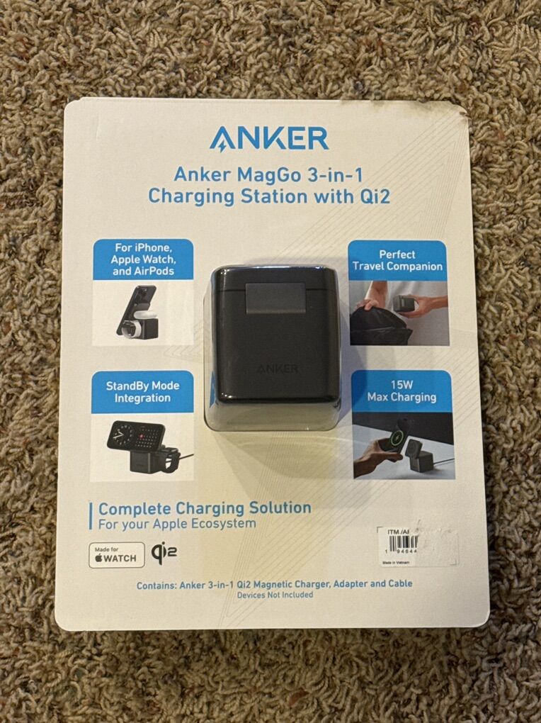 NEW Anker MagGo 3-in-1 Charger