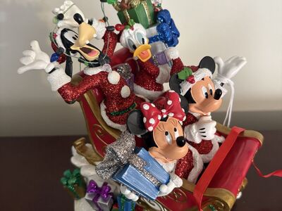 Disney Christmas Figurine