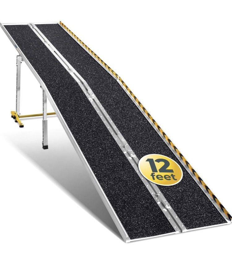 12 FOOT PORTABLE WHEELCHAIR RAMP
