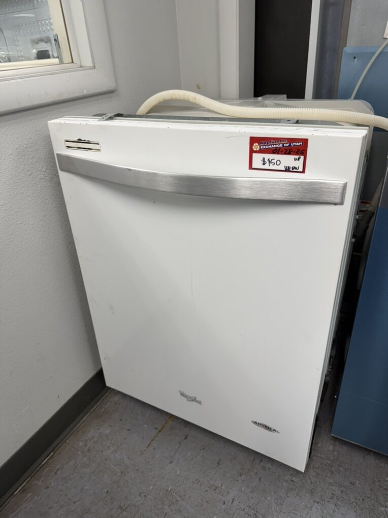 BIG SAVINGS! GOOD WHIRLPOOL WHITE DISHWASHER