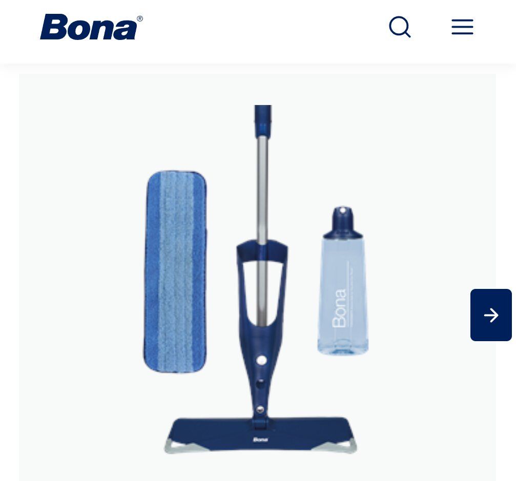 New Bona Spray Mop kit for Hardwood Floors
