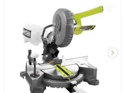 Ryobi ONE+ 18V 7-1/4 in. Cordless Miter Saw Model P553 with Manual