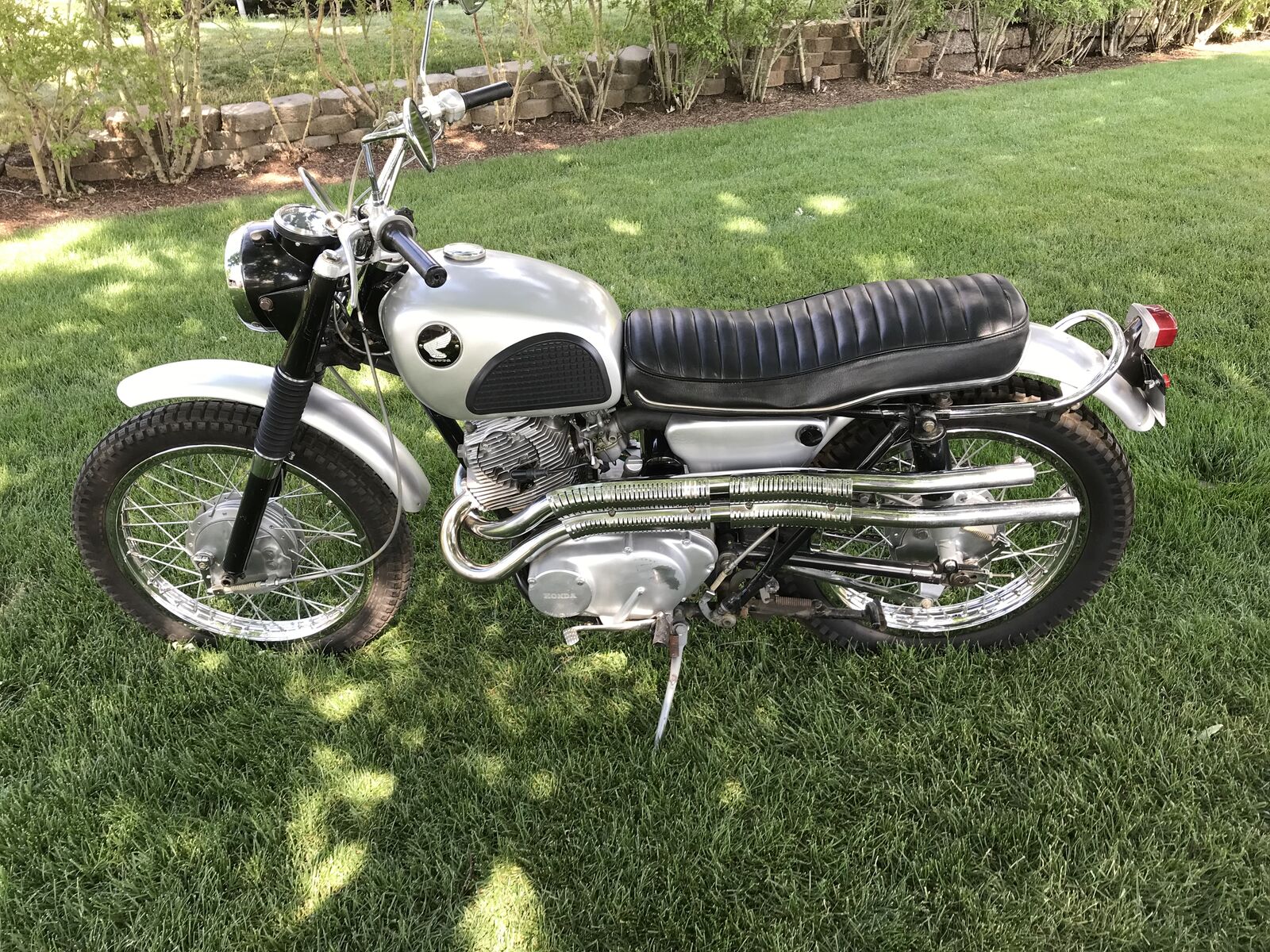 1962 Vintage Honda CL72 Scrambler