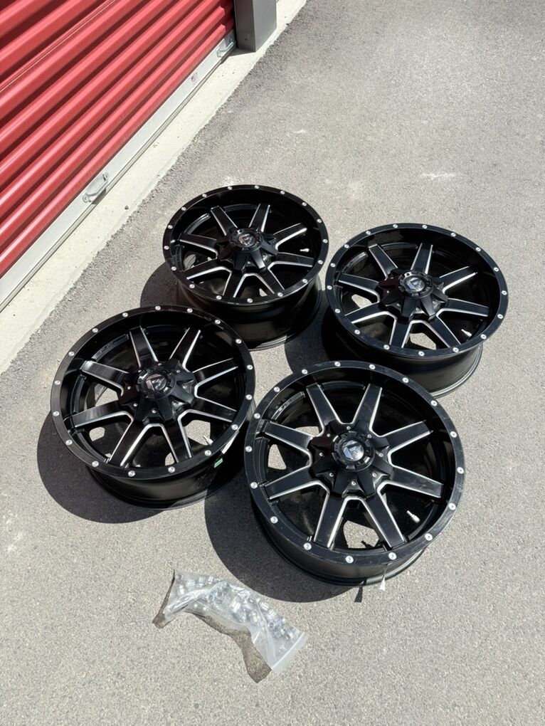 Chevy Silverado 3500 Rims 20” like new