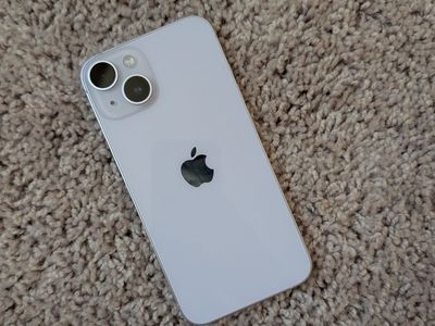 iPhone 14 purple 128GB with charging cord