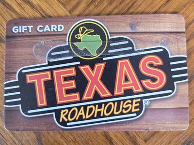 Texas Roadhouse gift card