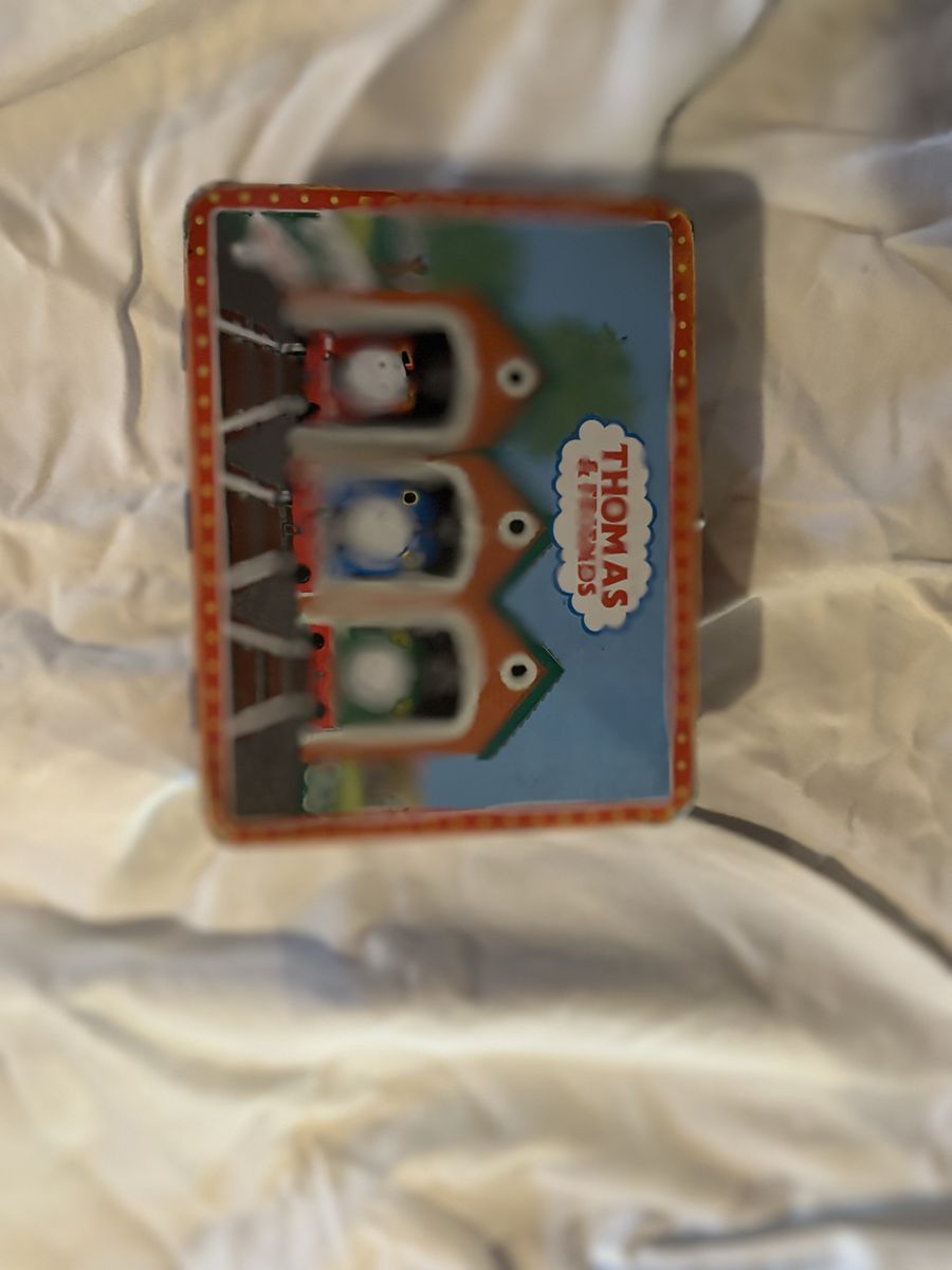 Thomas the Tank Engine lunchbox and toilet seat