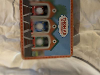 Thomas the Tank Engine lunchbox and toilet seat