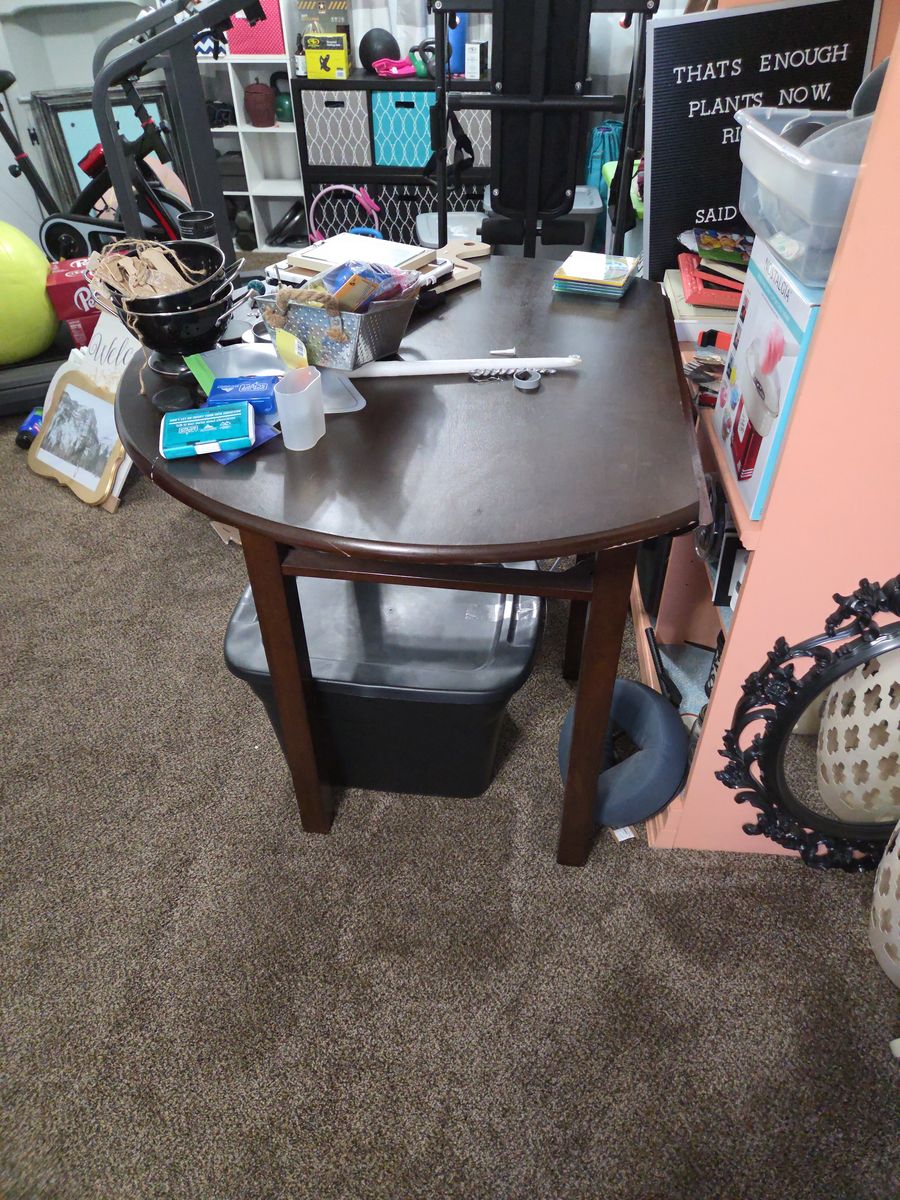 Table. Solid wood table