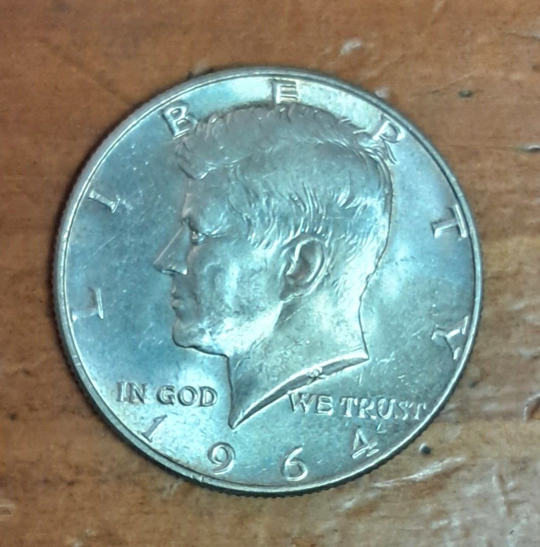 1964 Kennedy 90% Silver