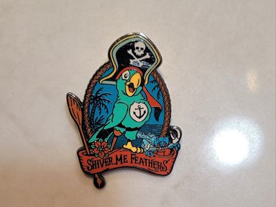 2025 Pirates Shiver Me Feathers Disney Trading Pin