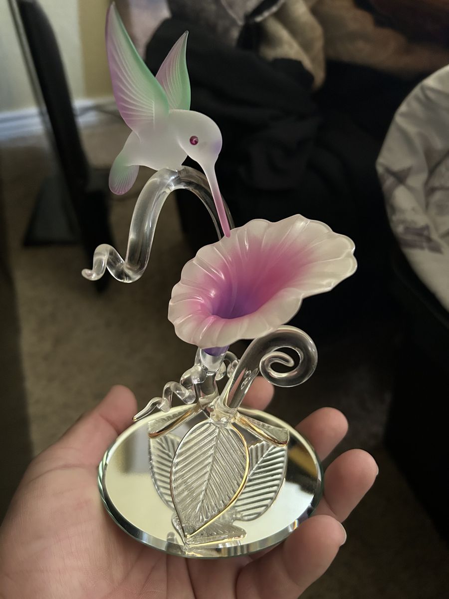 Glass hummingbird