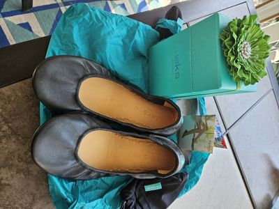 Tieks Black Ballet Flats