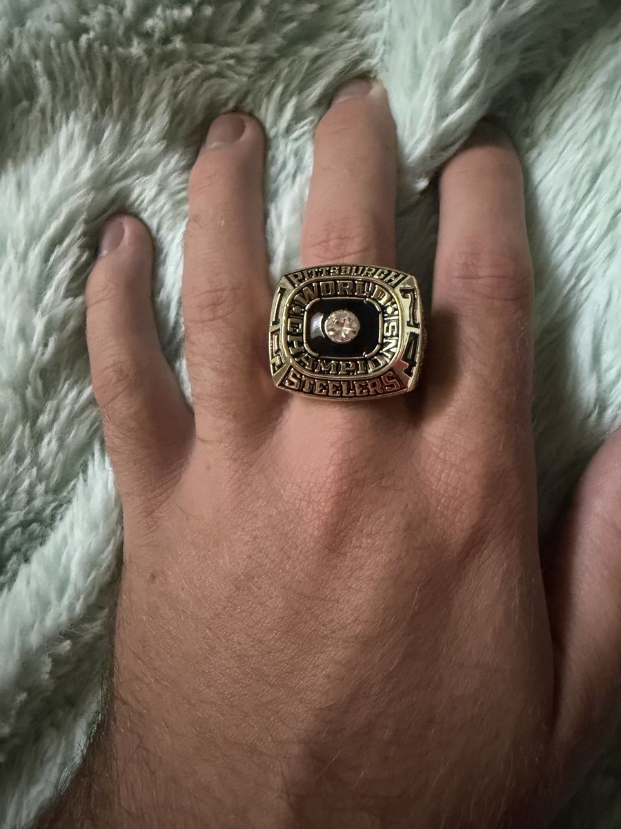 Pittsburgh Steelers Franco Harris 32 Super  Bowl Replica Ring
