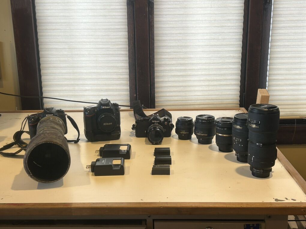 Nikon Cameras and Lenses