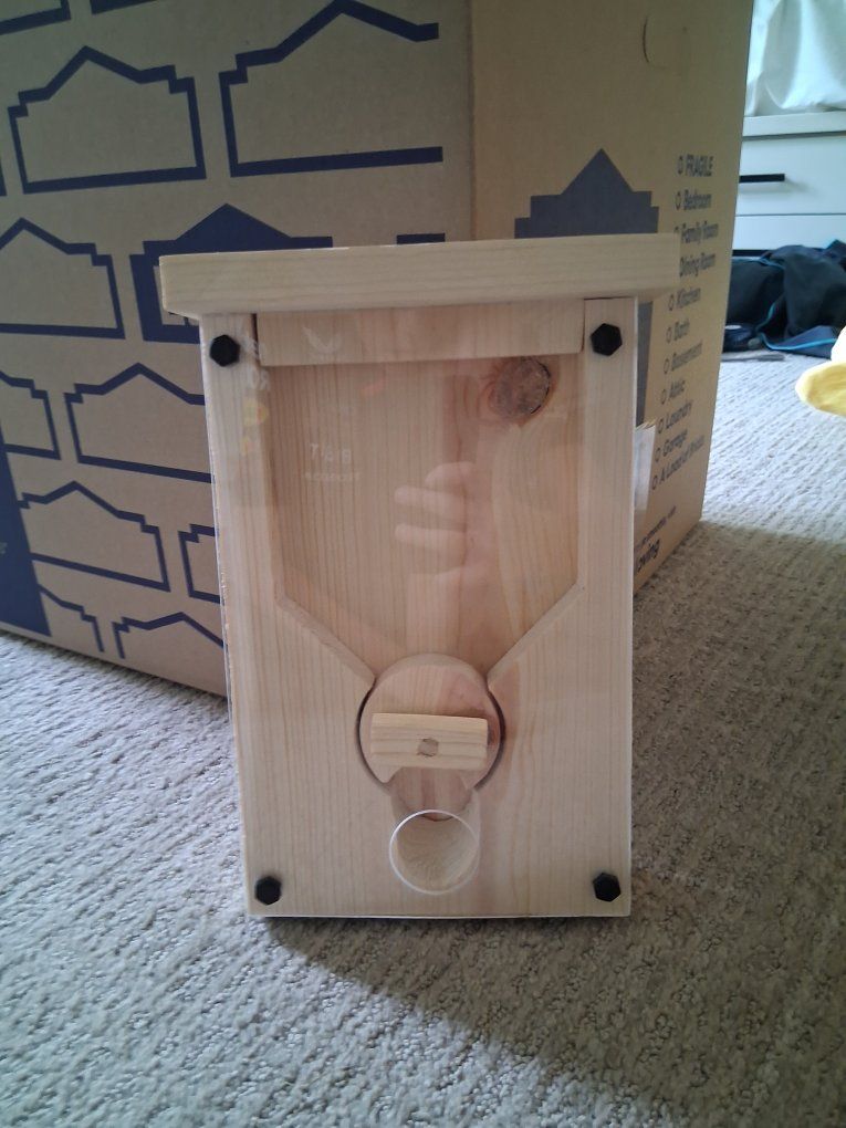 Handcrafted Wooden Candy dispenser 