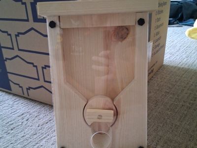 Handcrafted Wooden Candy dispenser