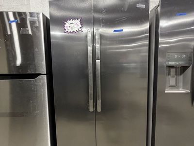 BIG SAVINGS! BRAND NEW SIDE BY SIDE FRIDGE 26CF