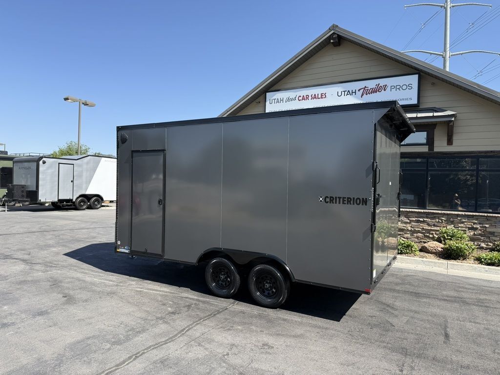 8x16 / 8.5x16 .080 Aluminum Exterior Enclosed Cargo Trailer Criterion 2026