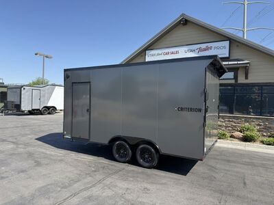 8x16 / 8.5x16 .080 Aluminum Exterior Enclosed Cargo Trailer Criterion 2026