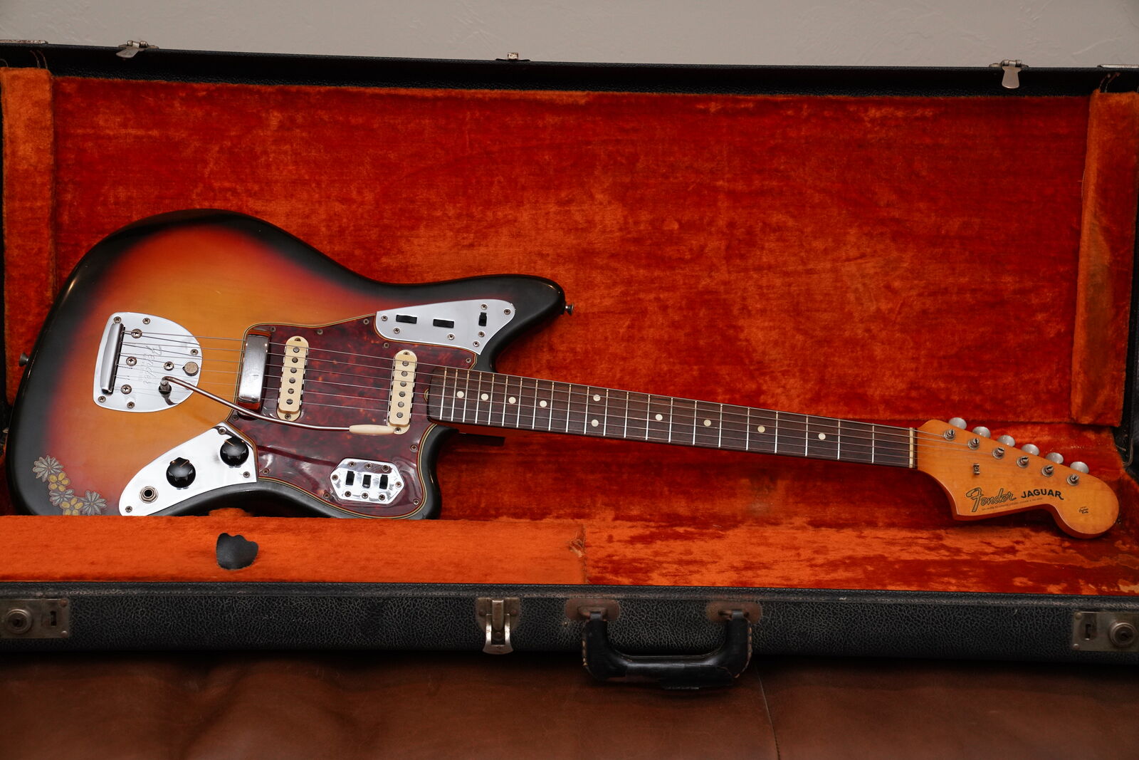 Early 1965 Fender Jaguar L-Series Serial w/Original Case