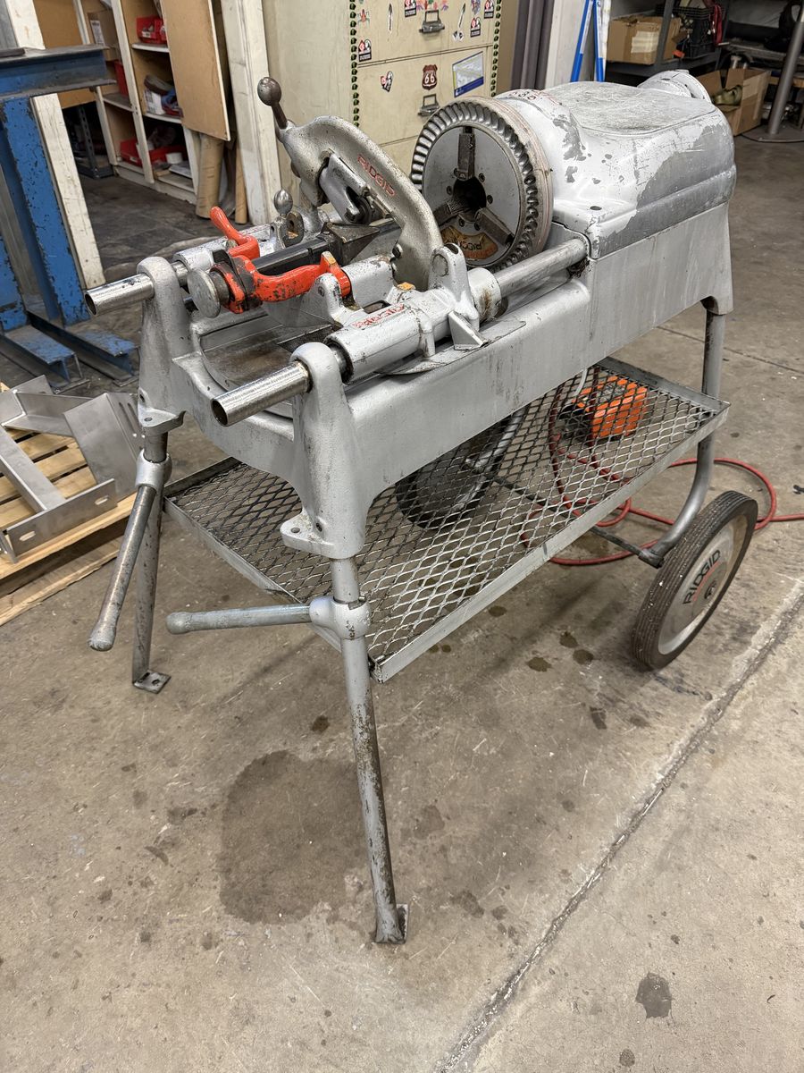 Ridgid pipe threader