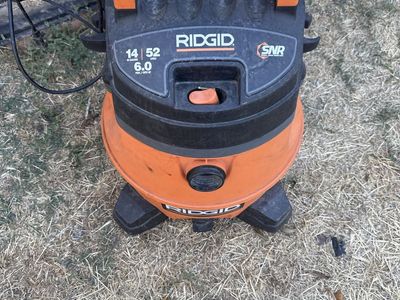 RIDGID 14 Gallon 6.0 Peak HP Wet Dry Shop Vacuum