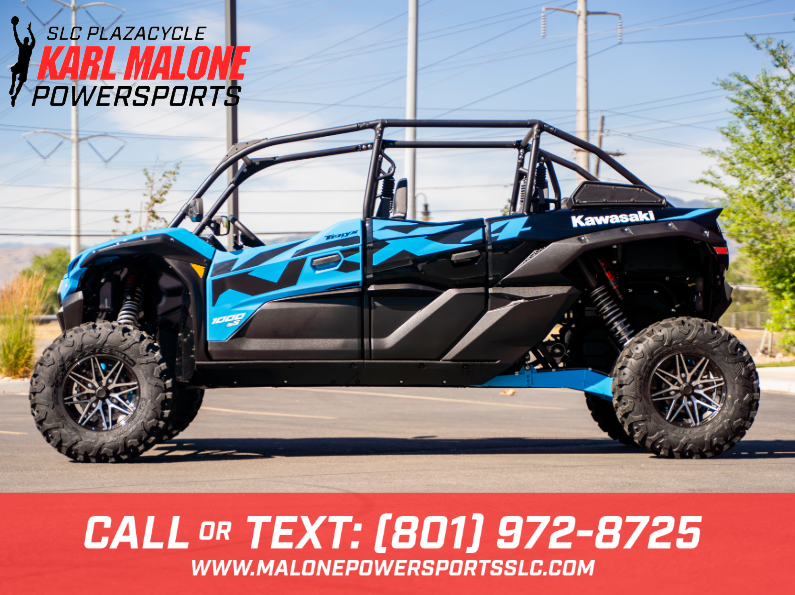 2026 Kawasaki TERYX KRX4 1000 eS Sky Blue/Super Bl