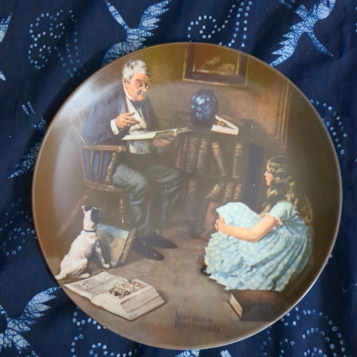 Norman Rockwell collectors plate