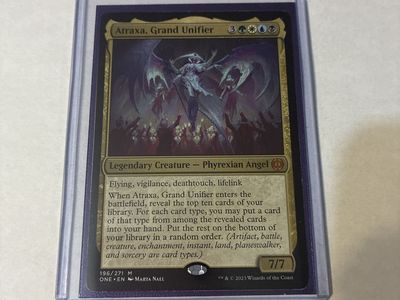 Atraxa, Grand Unifier - Magic: The Gathering (MTG) ONE 196/271 M Legendary Creature NM