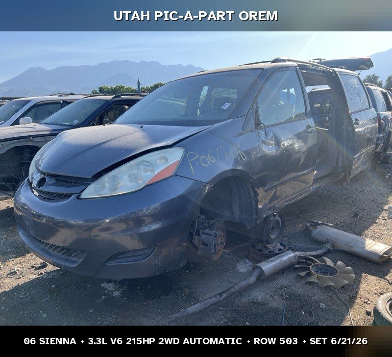 2006 Toyota Sienna Parts - UTPAP Orem